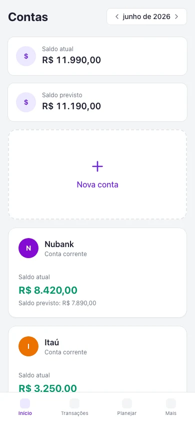 Kiskadees no navegador móvel