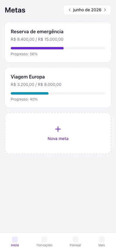 Kiskadees no navegador móvel