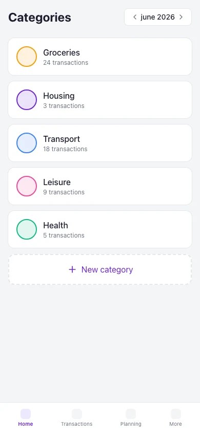 Kiskadees sur navigateur mobile