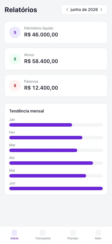 Kiskadees no navegador móvel